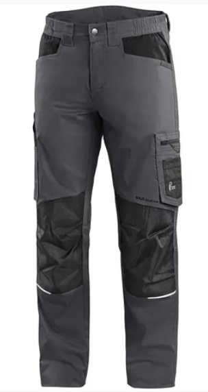 CXS Solis derekas stretch nadrág, szürke/fekete termék fő termékképe