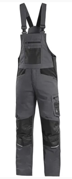 CXS Solis stretch kertésznadrág, szürke/fekete termék fő termékképe