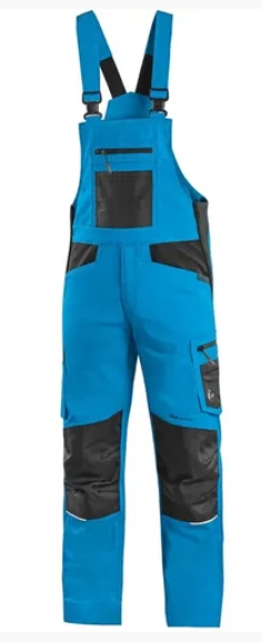 CXS Solis stretch kertésznadrág, kék/fekete termék fő termékképe