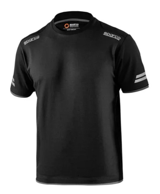 Sparco Tucson Tech munkaruha póló - Fekete/Szürke termék fő termékképe