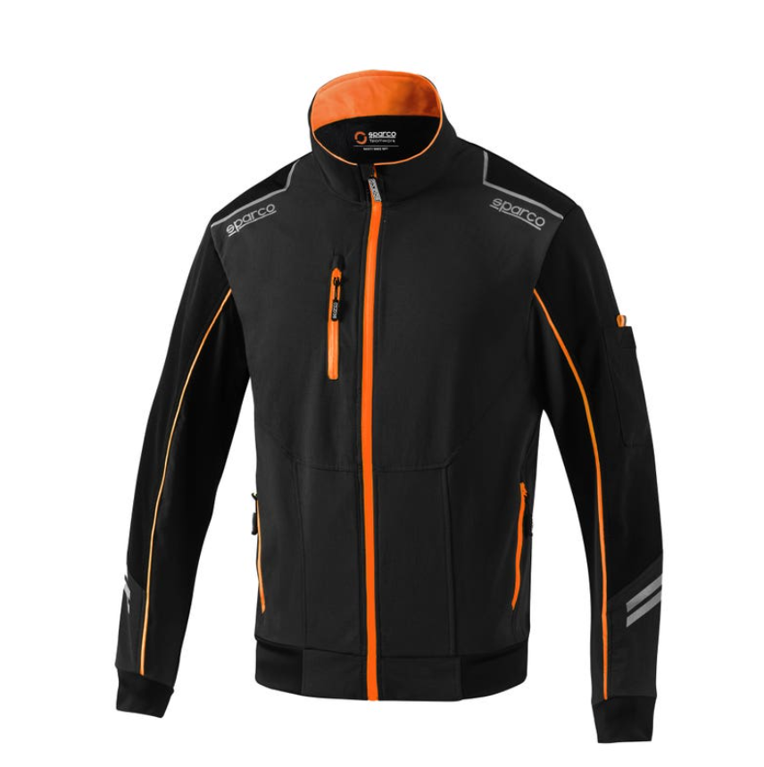 Sparco Austin Light softshell munkaruha kabát - Fekete/Narancs termék fő termékképe