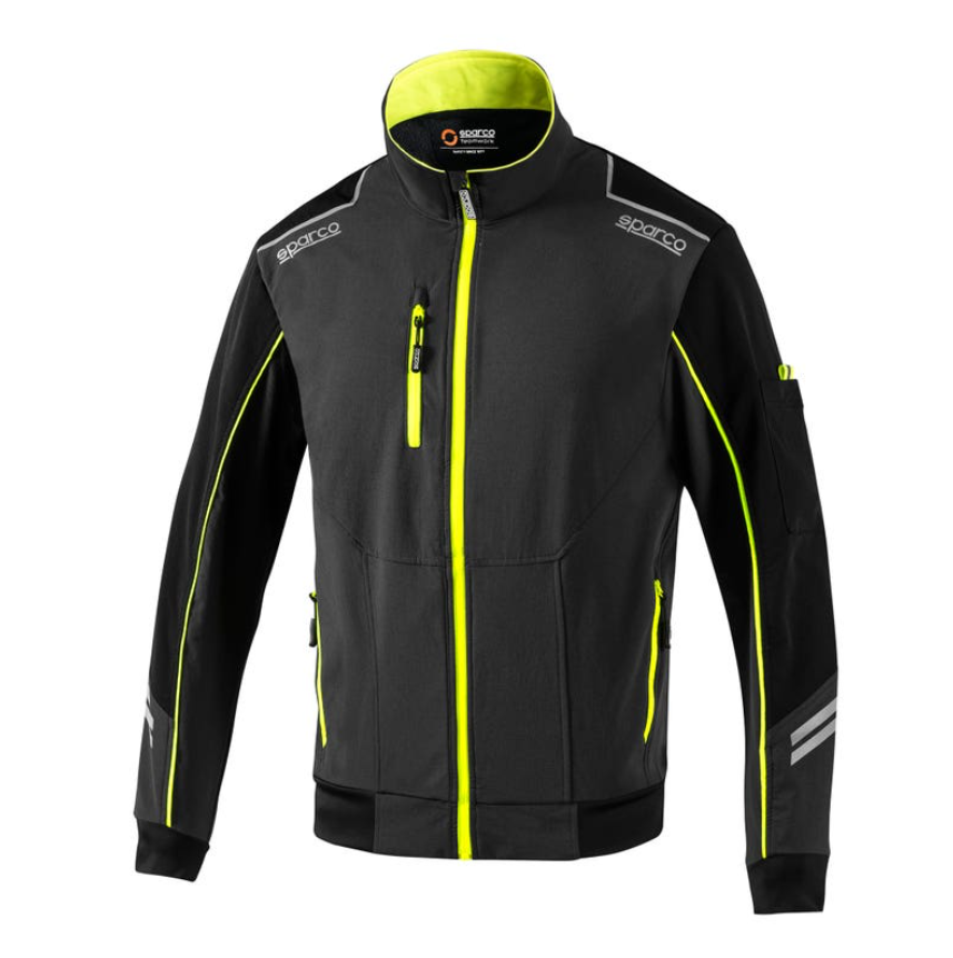 Sparco Austin Light softshell munkaruha kabát - Szürke/Sárga termék fő termékképe