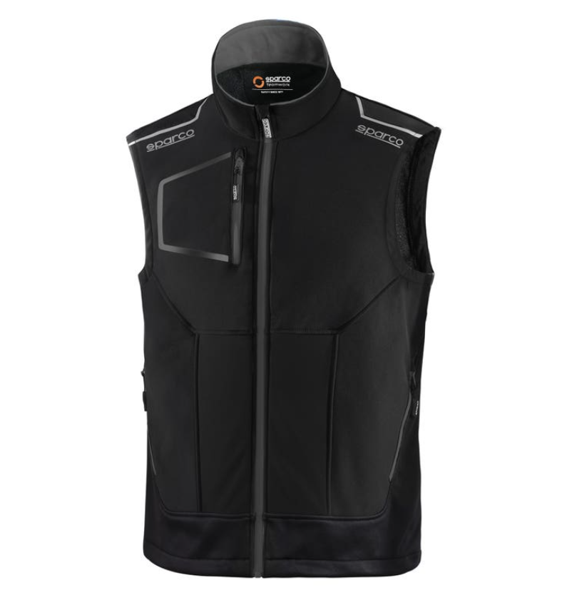 Sparco Illinois Tech Light Vest munkaruha mellény - Fekete/Szürke termék fő termékképe