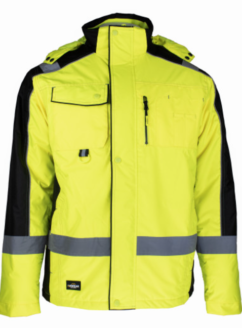 Rewear 169 000/CW HI-VI SÁRGA Télikabát jólláthatósági sárga termék fő termékképe