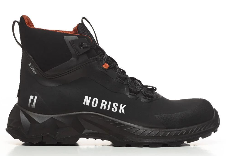 No Risk X-TREME S3L HI CI HRO FO SR munkavédelmi bakancs - Fekete termék fő termékképe