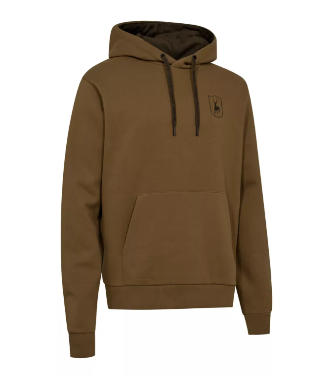 Deerhunter Logo Vadász Kapucnis Pulóver - világosbarna termék fő termékképe