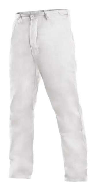 CXS Artur fehér férfi derekas nadrág fehér 100% pamut termék fő termékképe