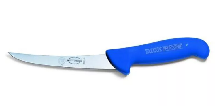 DICK ErgoGrip csontozókés, flexibilis pengével (13 cm) ívelt, normál, kék termék fő termékképe