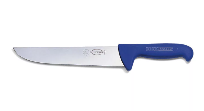 DICK ErgoGrip szeletelőkés (18 cm) merev, egyenes, kék termék fő termékképe