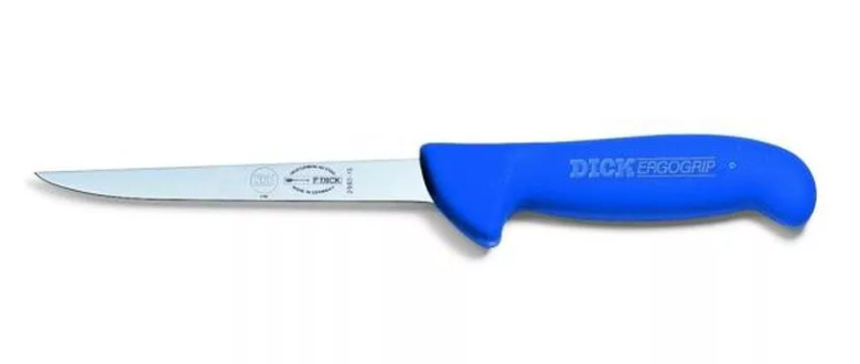 DICK ErgoGrip csontozókés, flexibilis pengével (15 cm) egyenes, vékony, kék termék fő termékképe