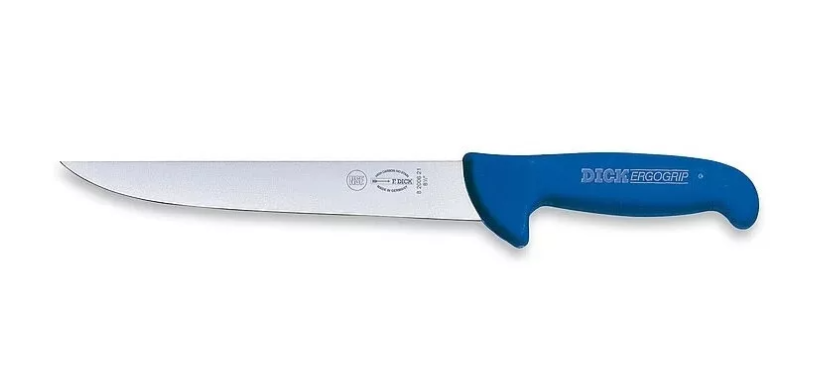 DICK ErgoGrip szúrókés (21 cm) egyenes, széles, kék termék fő termékképe