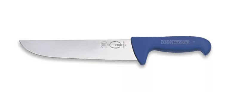 DICK ErgoGrip szeletelőkés (23 cm) merev, egyenes, kék termék fő termékképe