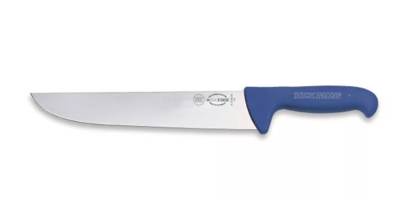 DICK ErgoGrip szeletelőkés (26 cm) merev, egyenes, kék termék fő termékképe