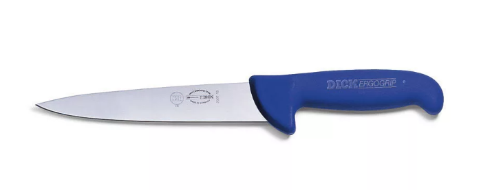 DICK ErgoGrip szúrókés (13 cm) egyenes, kék termék fő termékképe
