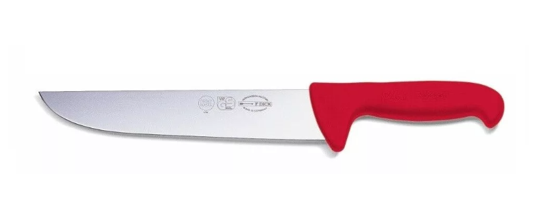 DICK ErgoGrip szeletelőkés (21 cm) merev, egyenes, piros termék fő termékképe