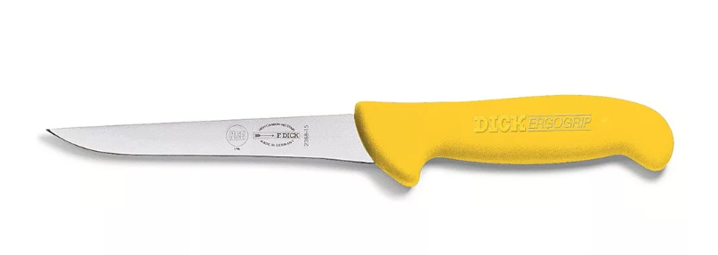 DICK ErgoGrip csontozókés (15 cm) egyenes, normál, sárga termék fő termékképe
