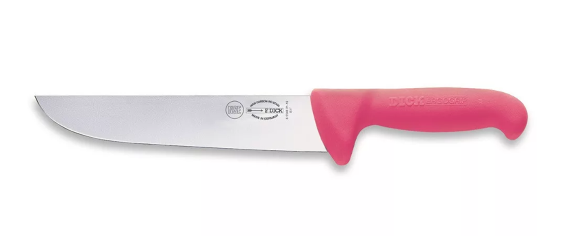 DICK ErgoGrip szeletelőkés (21 cm) merev, egyenes, pink termék fő termékképe