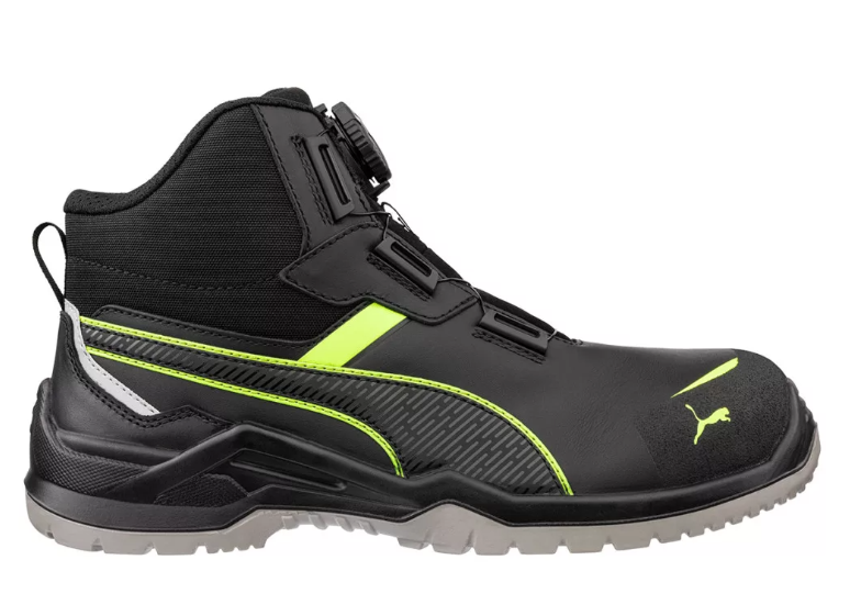 Puma Safety Krypton Green Disc Mid S3S ESD FO SR gyorsfűzős munkavédelmi bakancs termék fő termékképe