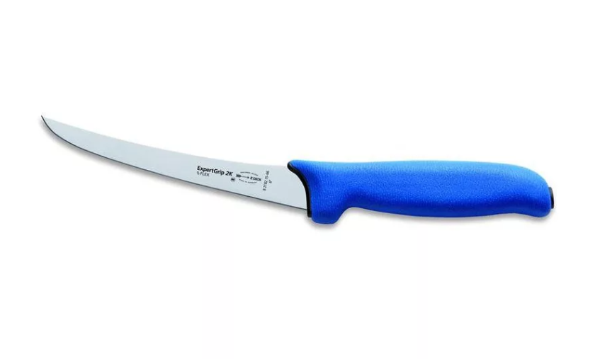 DICK ExpertGrip 2K csontozókés, fél flexibilis pengével (15 cm) ívelt, normál, kék termék fő termékképe