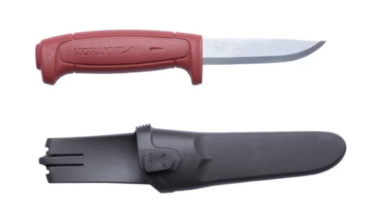 MORAKNIV Basic 511 (C) kés, tokkal, piros termék fő termékképe