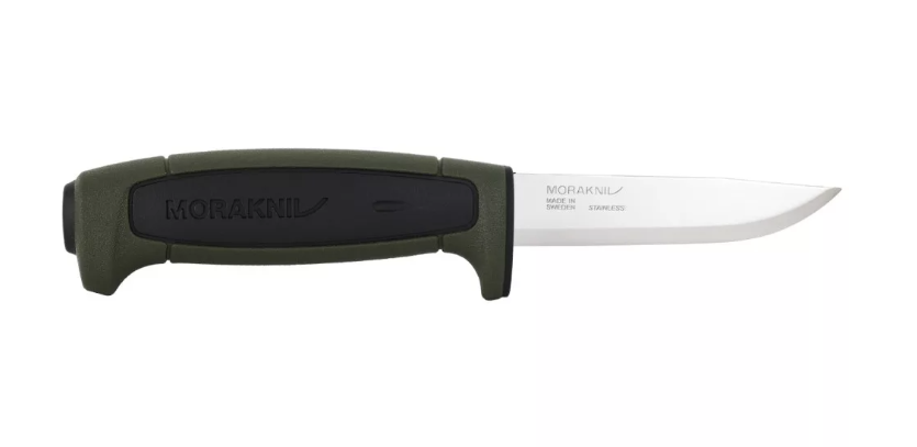 MORAKNIV Basic 546 Hunting kés, tokkal, katonai zöld / fekete termék fő termékképe