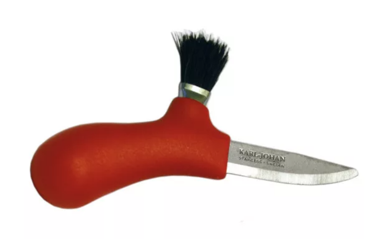 MORAKNIV Karl-Johan gombászkés (S) piros termék fő termékképe