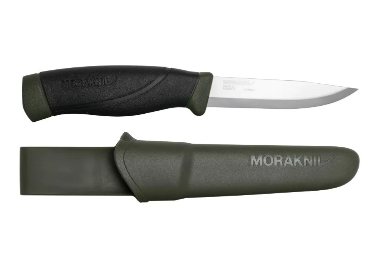 MORAKNIV Companion HeavyDuty (C) kés, tokkal, katonai zöld termék fő termékképe
