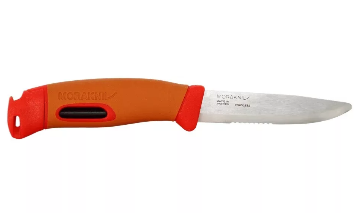 MORAKNIV Companion Spark Emergency (S) kés, tokkal, szikravetővel, piros / narancs termék fő termékképe