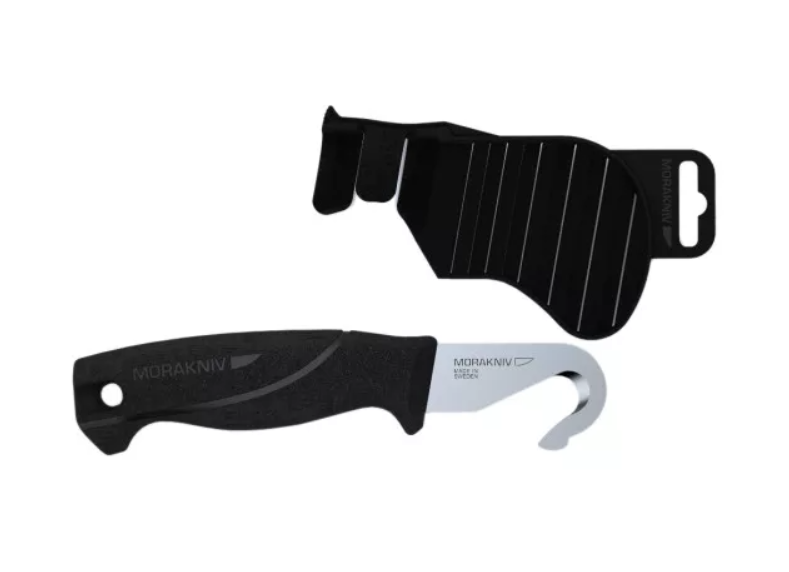 MORAKNIV 351 (S) nyúzóhorog, tokkal, fekete termék fő termékképe