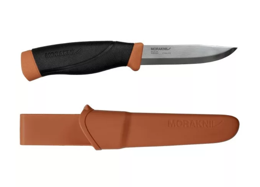 MORAKNIV Companion HeavyDuty (S) kés, tokkal, vérnarancs termék fő termékképe
