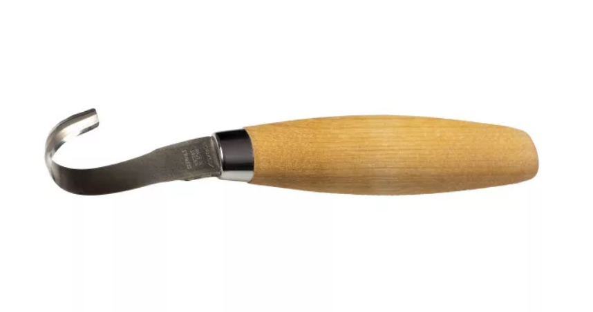 MORAKNIV 162 (S) fafaragókés, dupla élű, bőr tokkal termék fő termékképe
