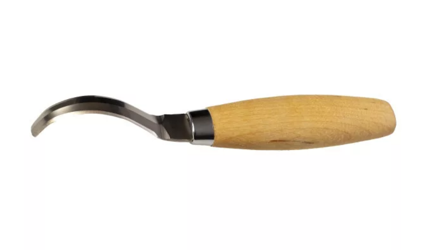 MORAKNIV 163 (S) fafaragókés, dupla élű, bőr tokkal termék fő termékképe