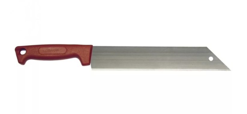 MORAKNIV kőzetgyapotvágó (C) kés sima élű pengével, bordó termék fő termékképe