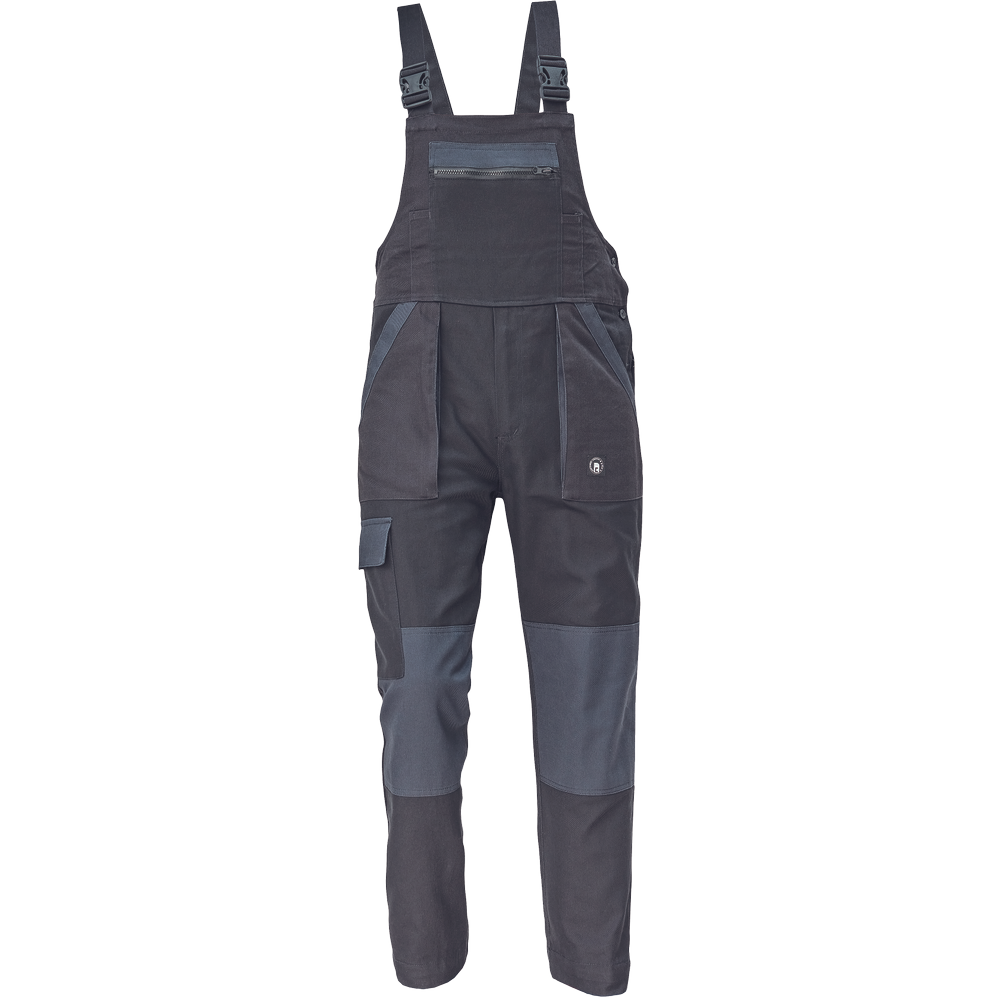 Cerva MAX NEO 100% pamut kantáros nadrág - fekete termék fő termékképe