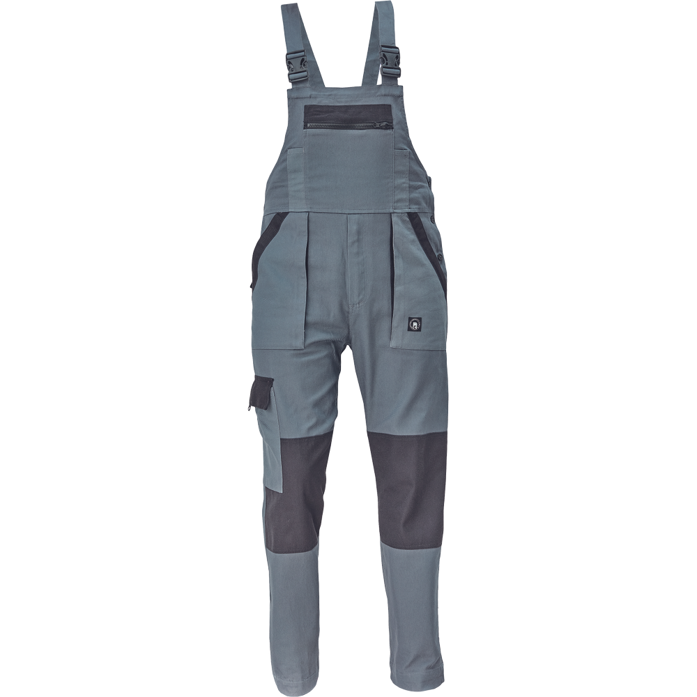 Cerva MAX NEO 100% pamut kantáros nadrág - antracit termék fő termékképe