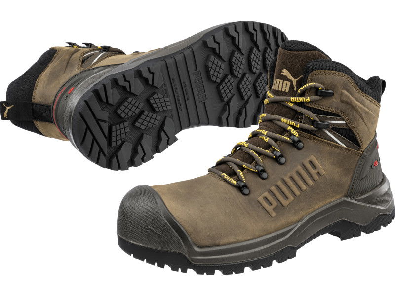 Puma Safety Iron HD Brown Mid S3S FO LG SR munkavédelmi bakancs termék fő termékképe