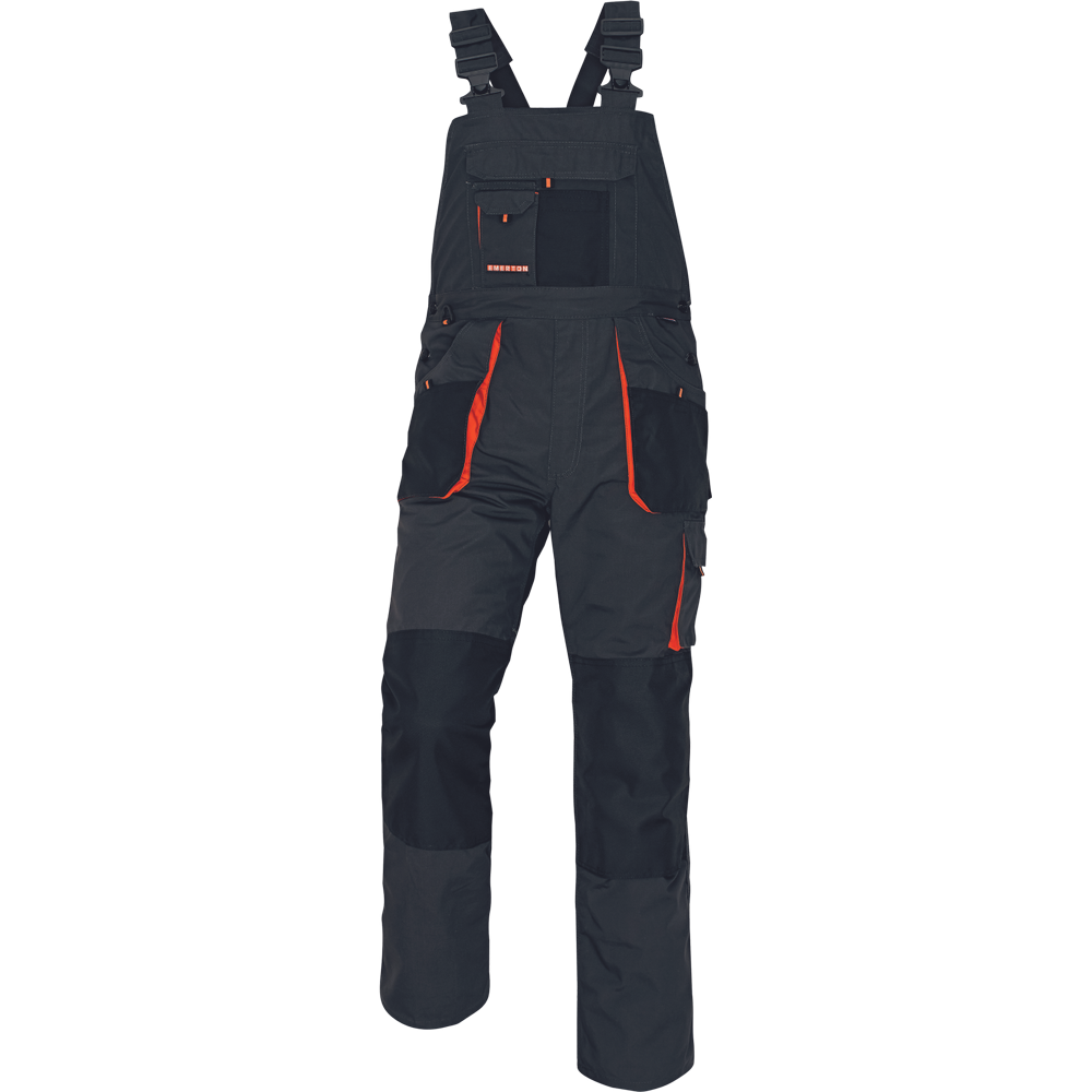 Cerva EMERTON WINTER bélelt mellesnadrág fekete termék fő termékképe