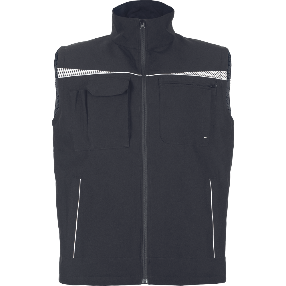 Cerva EMERTON STR téli bélelt mellény fekete termék fő termékképe