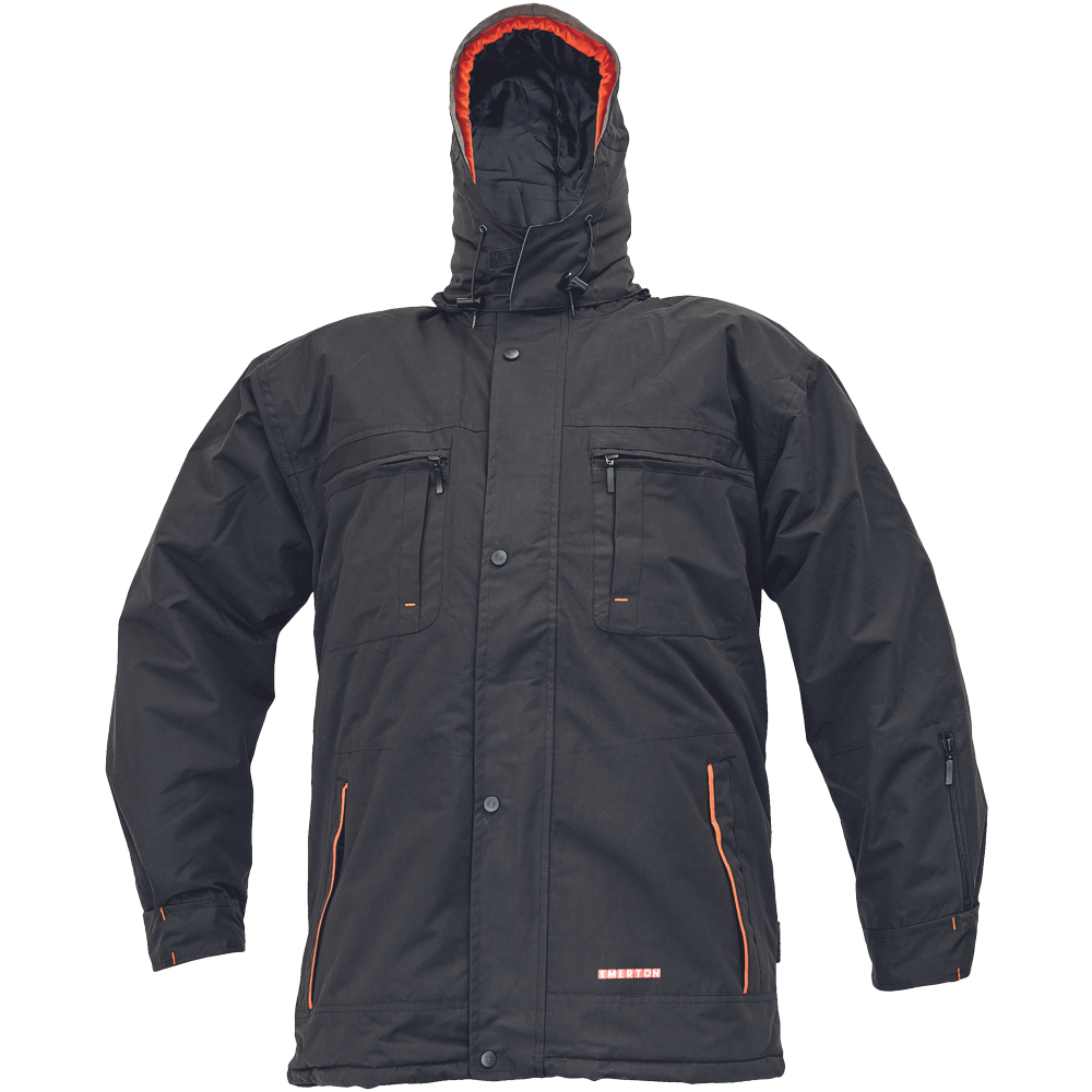 Cerva EMERTON téli kabát fekete termék fő termékképe