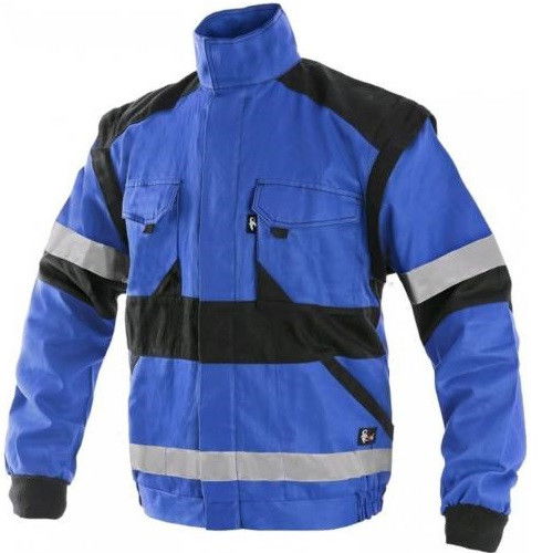 Luxy Bright kabát fényvisszaverős kék termék fő termékképe