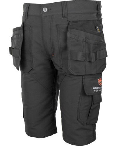 Bennon Erebos stretch derekas rövidnadrág fekete lengőzsebes termék fő termékképe