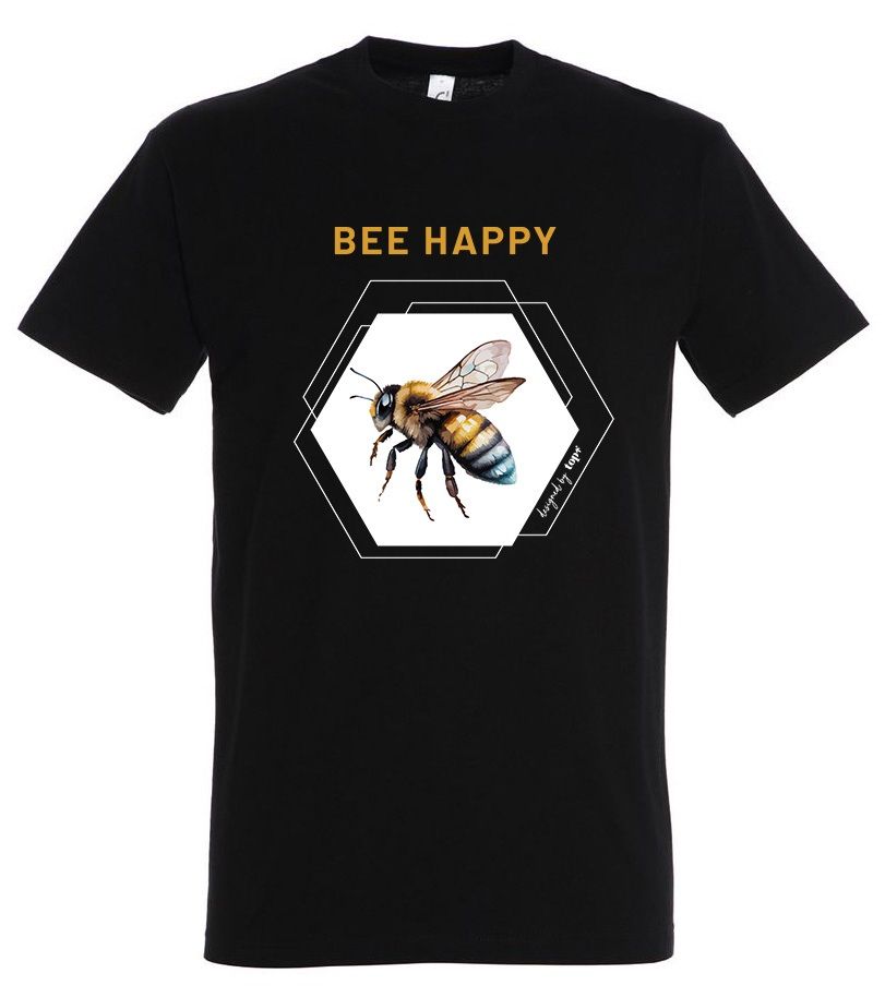 TOP Póló (méhecske mintával) kereknyakú termék fő termékképe