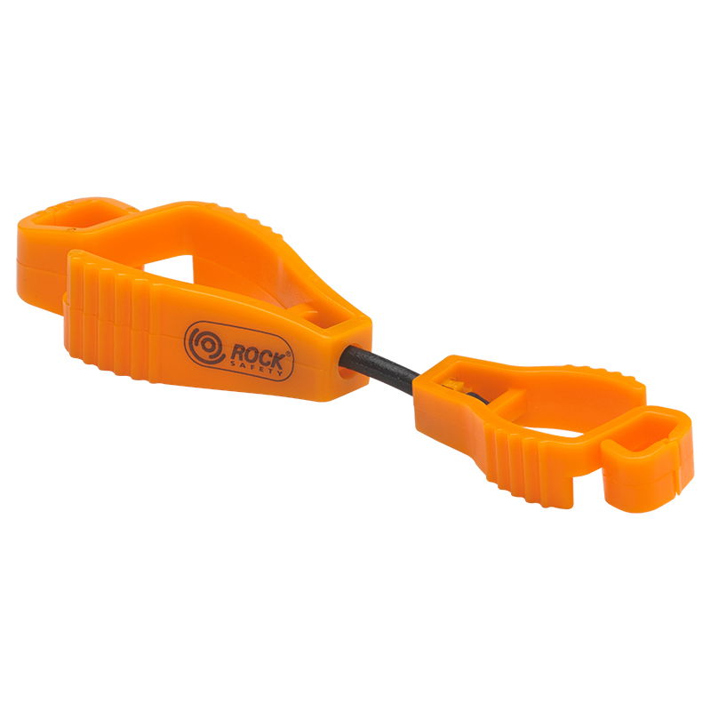 Rock Safety Kesztyű tartó csipesz, narancssárga termék fő termékképe