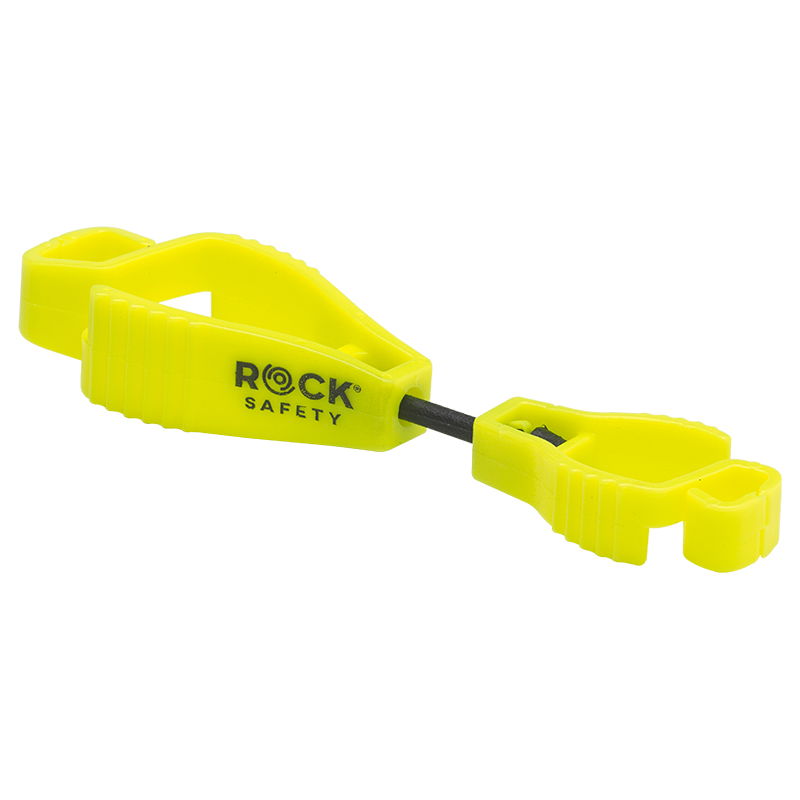 Rock Safety Kesztyű tartó csipesz, sárga termék fő termékképe