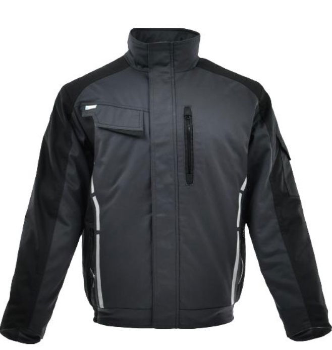 Sara Standard Winter bélelt bomber kabát sötétszürke-fekete termék fő termékképe