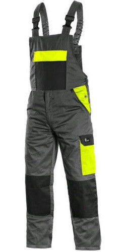 CXS Phoenix Cronos kantáros nadrág sárga/szürke termék fő termékképe