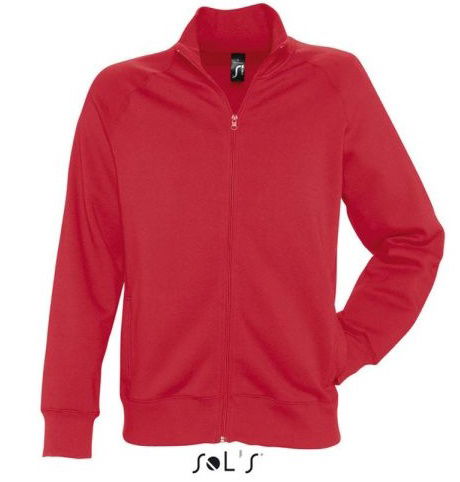 Sol's Sundae cipzáros pulóver, piros termék fő termékképe