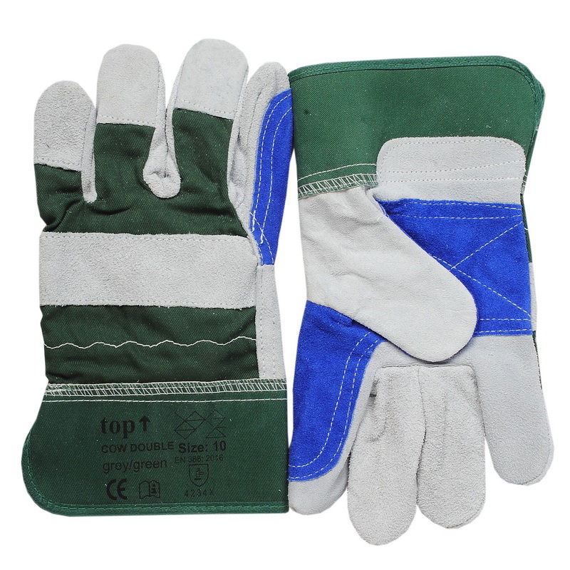 TOP COW DOUBLE MARHABŐR VÉDŐKESZTYŰ, TENYERÉN DUPLA RÉTEG, PAMUT KÉZHÁT termék fő termékképe
