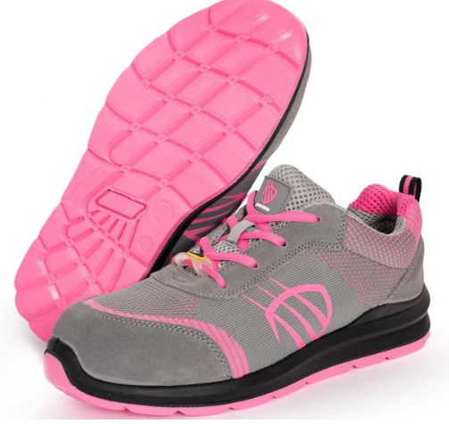 Procera Venus S1 ESD szürke/pink női munkavédelmi cipő termék fő termékképe